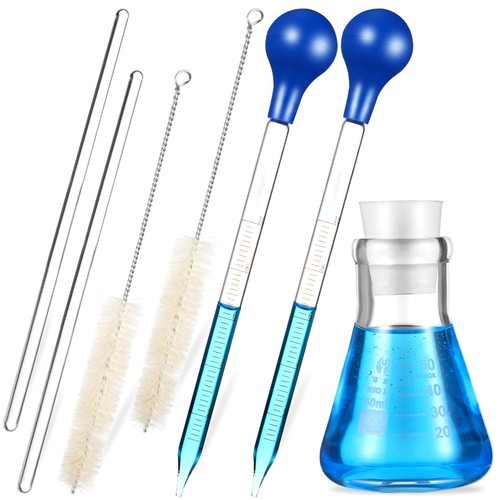 Fiole erlenmeyer avec - ,