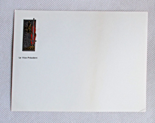 Carte vierge insigne - , en