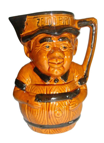 Ancien pichet cruche barbotine - pichet,