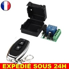 RF Transmetteur 433 Mhz Télécommandes Commutateur DC 12V 1CH Relais Récepteur