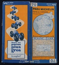 Carte MICHELIN old map 1930