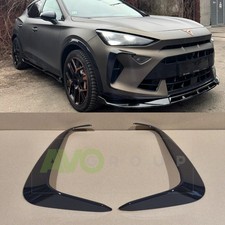 Cadres d'aération noirs brillants pour pare-chocs avant Cupra Formentor...