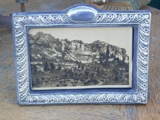 Cadre Photo Argent Massif