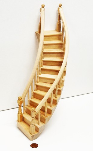 Escalier maison poupée - escalier,