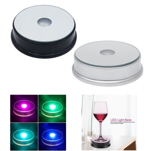 Socle lumineux led rond - socle,