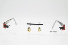 Lunettes BAJAZZO AV 04 Noir Rouge Sans Monture Monture De Lunettes Neuves