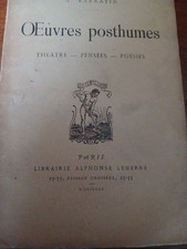 Œuvres Posthumes de