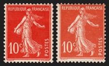 n°138c, Semeuse 1907, 10c