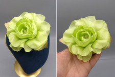 Grande Fleur en tissu ancienne Modiste, Chapeau, Broche Costumes de Théâtre 50's