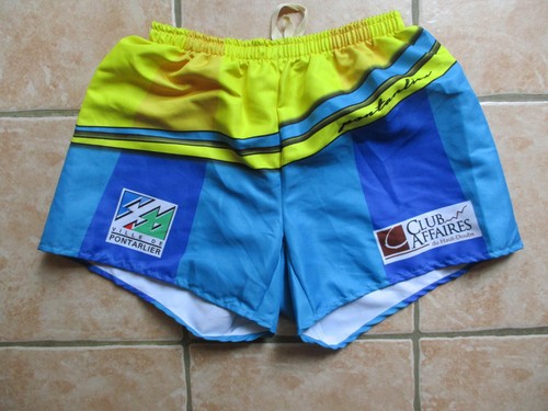 Short rugby pontarlier bleu - short,