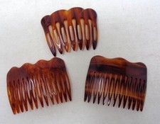 Lot de 3 peignes à cheveux