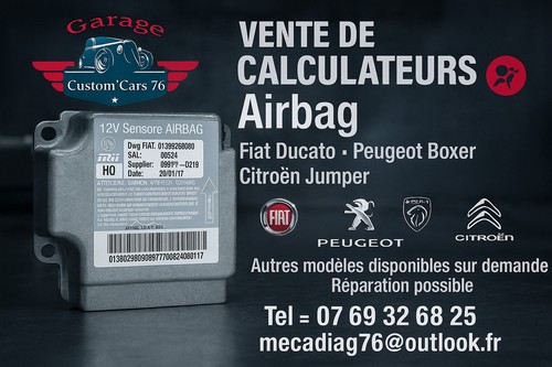 Calculateur airbag 01390298080 - calculateur,