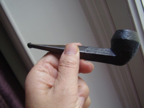 Pipe droite bruyère - , écume