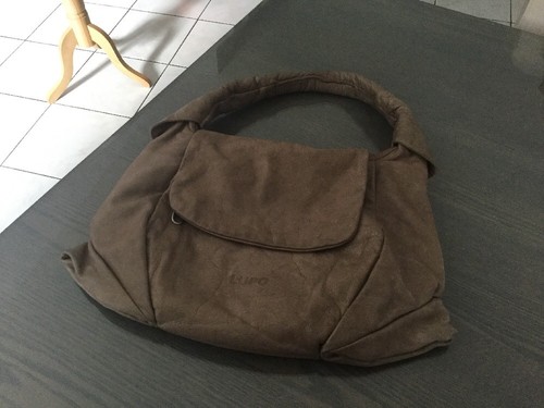 Sac lupo cuir marron - cuir, vieilli