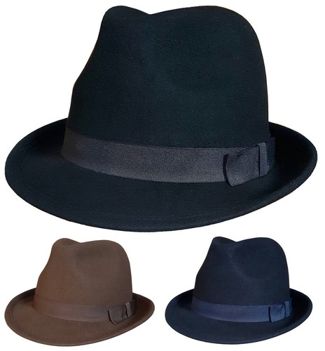 Chapeau trilby unisexe 100 - chapeau, 100%