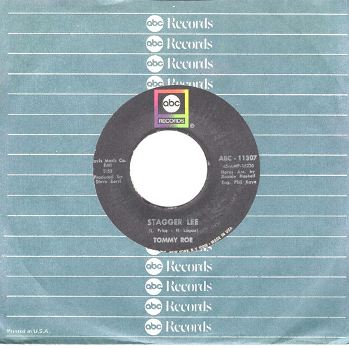 Tommy roe stagger lee back - ,