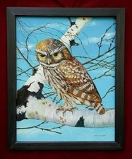 FRAN BEDSAUL: Owl in Aspen