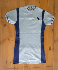 taille 1 cycles peugeot jamais porté maillot en laine et acrylique cycliste vélo