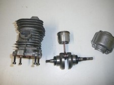 Oleo Mac GS350 Tronçonneuse Cylindre, Piston, Vilebrequin
