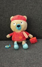 C4-Doudou ours FNAC Eveil et Jeux Oxybul orange 