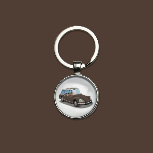 Porte clefs citroën break - ds,