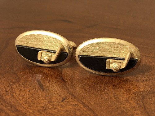Vintage swank gold - , black