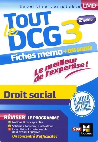 Tout dcg droit social - dcg,