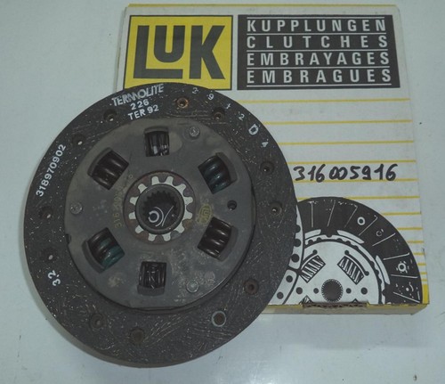Disque embrayage luk - disque,