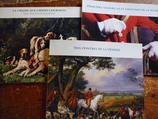 3 livres sur le vénerie et la