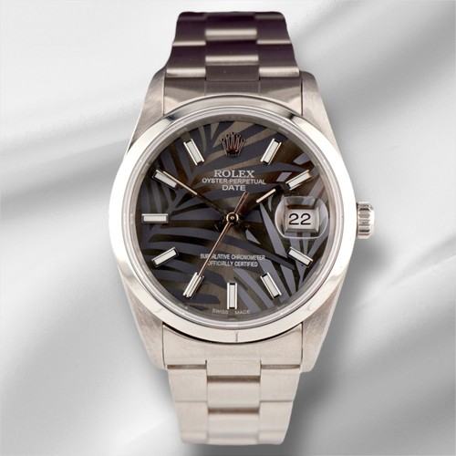 Rolex date 34mm montre - date,