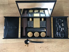 Mallette de toilette cuir