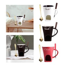 Fondue chocolat tasse à - au,