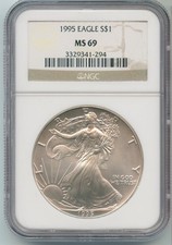 Pièce D'Une Once D'Argent $1