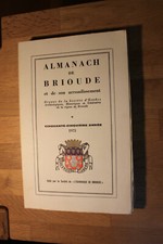 ALMANACH DE BRIOUDE  HAUTE