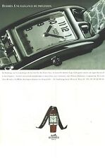 PUBLICITE  advertising   1997   HERMES montre   Cape cod