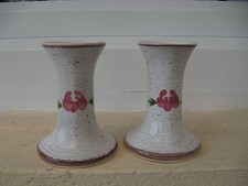 2 BOUGEOIRS FAÏENCE