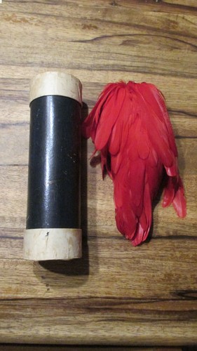 France plumet rouge - rouge, pour
