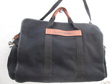 -AUTHENTIQUE grand sac voyage LANCEL toile noire en TBEG vintage bag