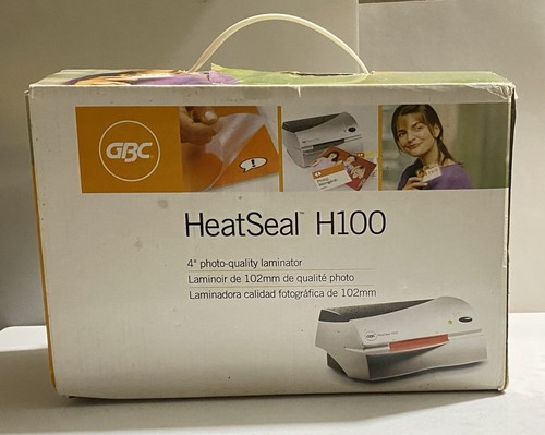 Gbc heatseal h100 - heatseal, 4”