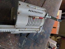 Ancienne machine calculer - ancienne, à