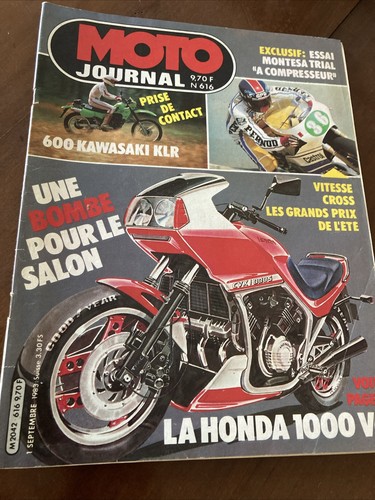 Magazine moto journal 1983 - journal, 616