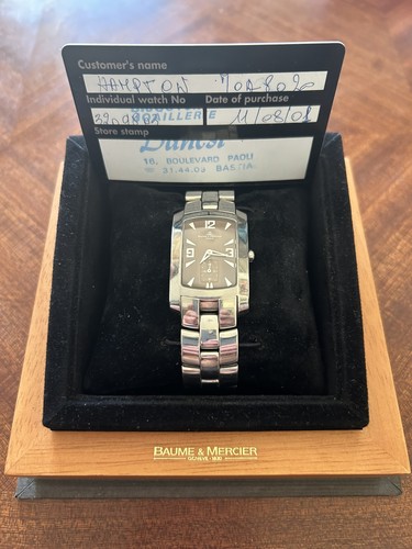 Montre baume mercier hampton - montre,