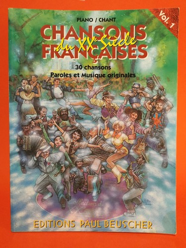 Chansons francaises xxe - chansons,
