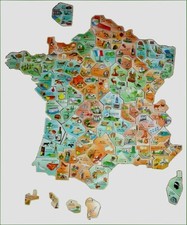 Magnet gaulois carte de - le,
