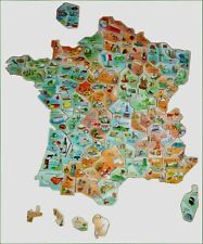 Magnet le Gaulois carte de France 1994 - vente à l'unité