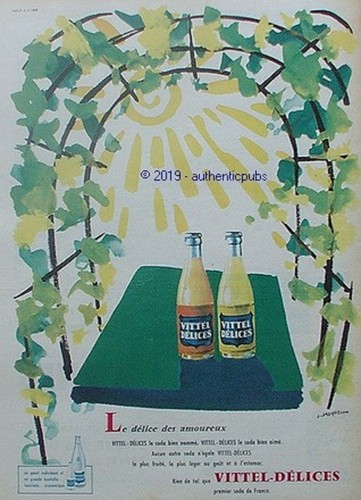 Publicite vittel delices - publicite,