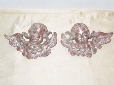2 Pièces Putto Paire D'Anges ! Sud Allemand Environ 1720 !