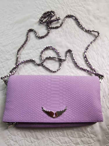 Sac rock cuir imprime - cuir,