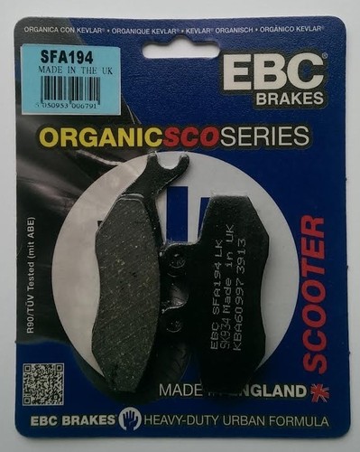 Ebc organique avant - avant, plaquettes