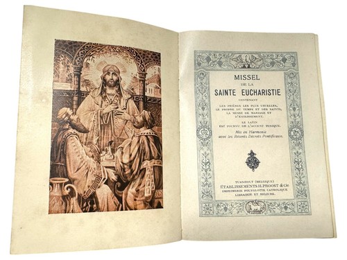 Missel ancien sainte - missel,